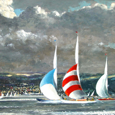 Clyde-Regatta-by-Arthur-H.Turner