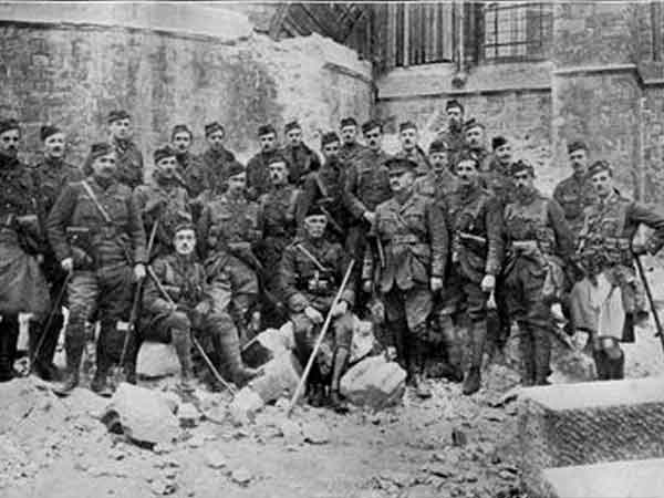 Officers of the 9th Argylls 