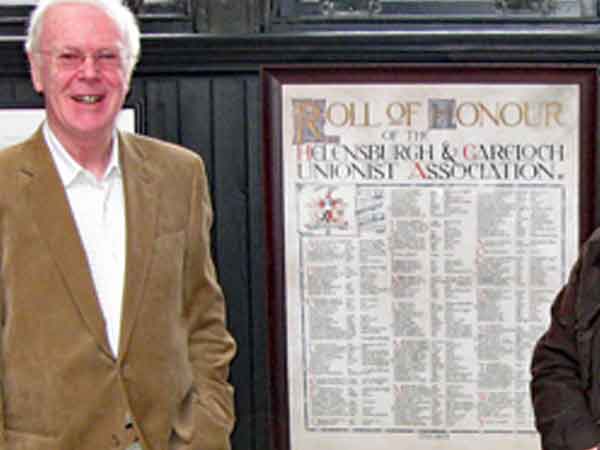 Helensburgh and Gareloch Unionist Association First World War roll of honour