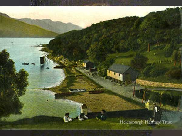 Portincaple village on Loch Long